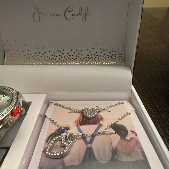 Jessica Carlyle Watch and matching Mommy & Me necklace set - Picture 2 of 5